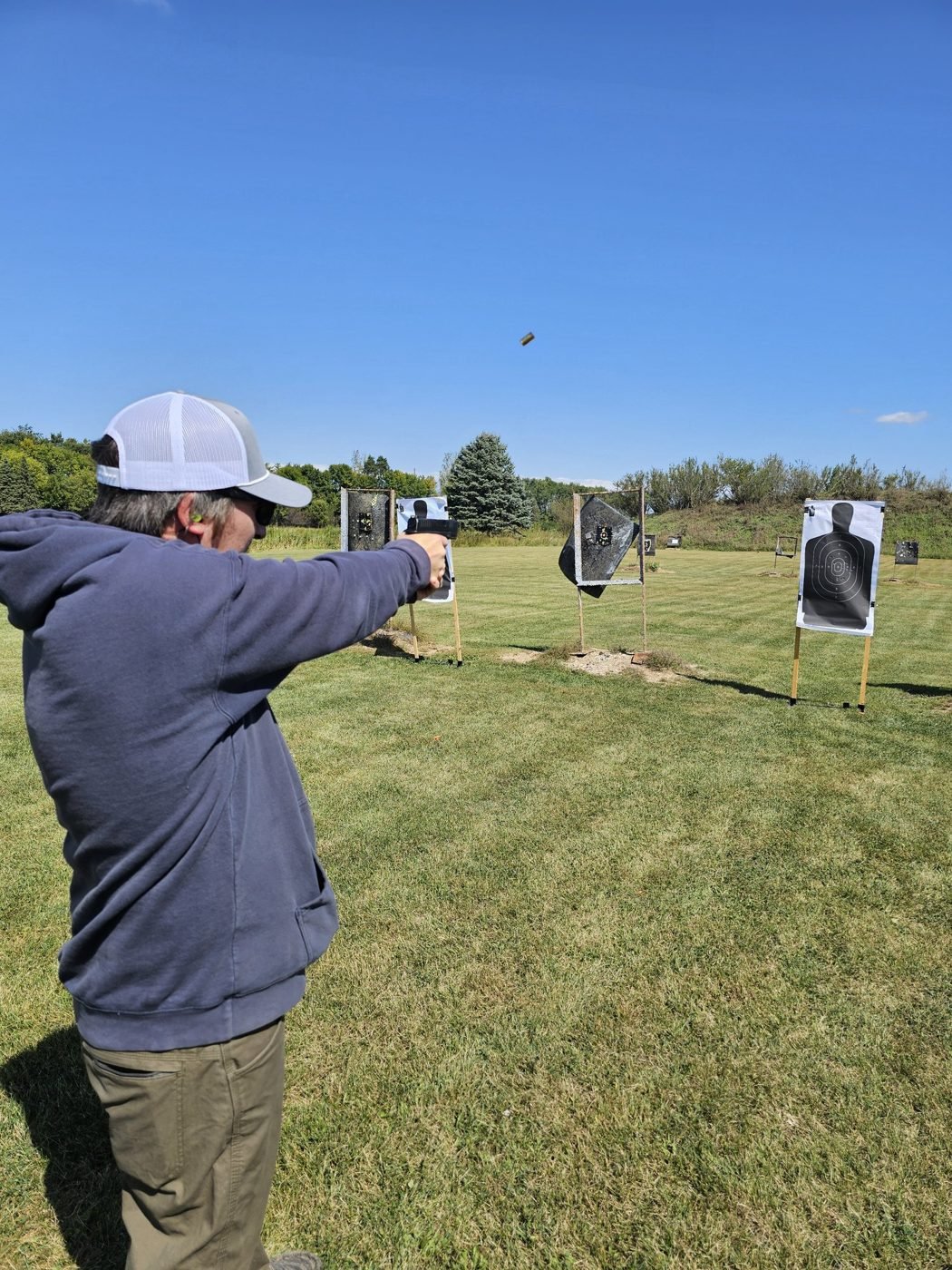 Instructor teaching a Minnesota permit class in the classroom